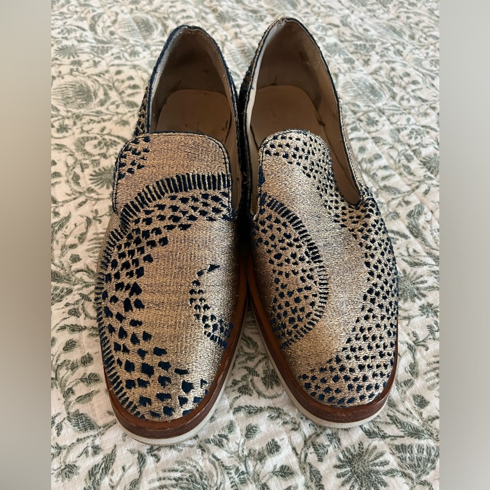 Free People Snake Eye Loafers